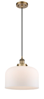 Ballston Urban LED Mini Pendant in Brushed Brass (405|916-1P-BB-G71-L-LED)