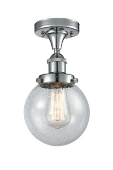 Ballston Urban LED Semi-Flush Mount in Polished Chrome (405|916-1C-PC-G204-6-LED)