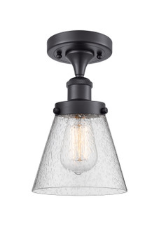 Ballston Urban LED Semi-Flush Mount in Matte Black (405|916-1C-BK-G64-LED)