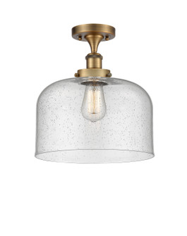 Ballston Urban LED Semi-Flush Mount in Brushed Brass (405|916-1C-BB-G74-L-LED)