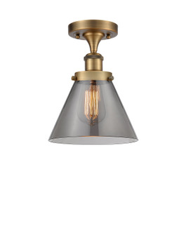 Ballston Urban LED Semi-Flush Mount in Brushed Brass (405|916-1C-BB-G43-LED)