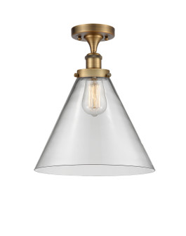 Ballston Urban LED Semi-Flush Mount in Brushed Brass (405|916-1C-BB-G42-L-LED)