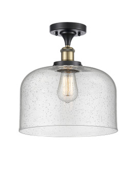 Ballston Urban LED Semi-Flush Mount in Black Antique Brass (405|916-1C-BAB-G74-L-LED)