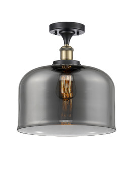 Ballston Urban LED Semi-Flush Mount in Black Antique Brass (405|916-1C-BAB-G73-L-LED)