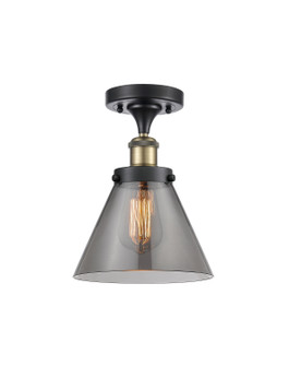 Ballston Urban LED Semi-Flush Mount in Black Antique Brass (405|916-1C-BAB-G43-LED)