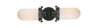 Austere Two Light Bath Vanity in Oil Rubbed Bronze (405|900-2W-OB-CE231-OB-W)