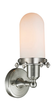 Austere LED Wall Sconce in Matte Black (405|900-1W-BK-CE231-BK-CL-LED)