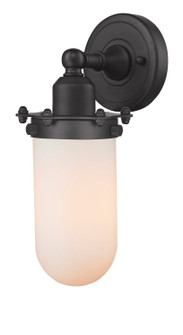 Austere LED Wall Sconce in Matte Black (405|900-1W-BK-CE231-BK-CL-LED)