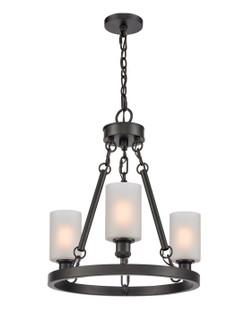 Ballston LED Chandelier in Matte Black (405|820-BK-G801-LED)