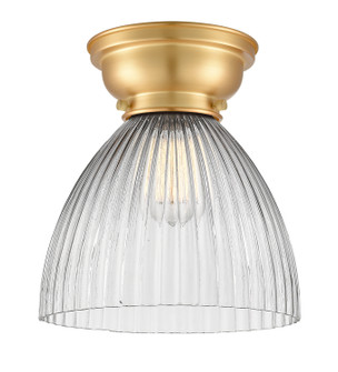 Franklin Restoration One Light Flush Mount in Satin Gold (405|623-1F-SG-G222)