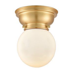 Franklin Restoration LED Flush Mount in Satin Gold (405|623-1F-SG-G201-6-LED)