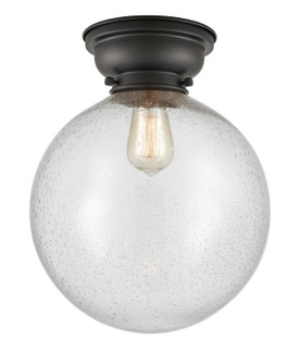 Franklin Restoration LED Flush Mount in Matte Black (405|623-1F-BK-G204-12-LED)