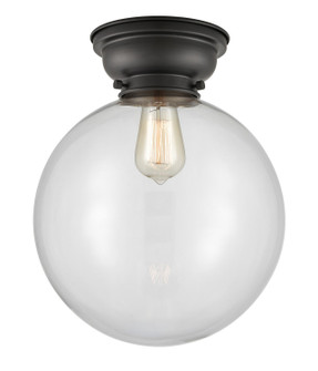 Franklin Restoration LED Flush Mount in Matte Black (405|623-1F-BK-G202-12-LED)