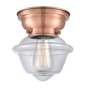 Franklin Restoration LED Flush Mount in Antique Copper (405|623-1F-AC-G532-LED)