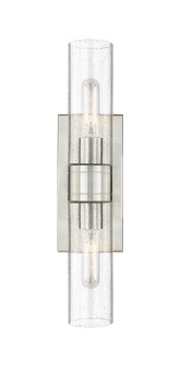 Downtown Urban Two Light Bath Vanity in Satin Nickel (405|617-2W-SN-G617-8SDY)