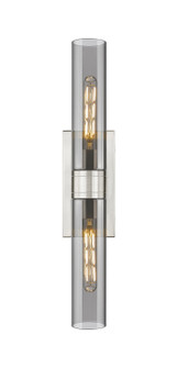 Downtown Urban Two Light Bath Vanity in Satin Nickel (405|617-2W-SN-G617-11SM)