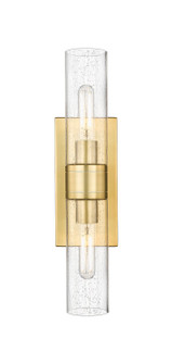 Downtown Urban Two Light Bath Vanity in Satin Gold (405|617-2W-SG-G617-8SDY)