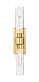 Downtown Urban Two Light Bath Vanity in Satin Gold (405|617-2W-SG-G617-11DE)
