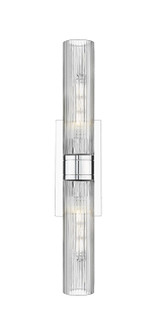 Downtown Urban Two Light Bath Vanity in Polished Chrome (405|617-2W-PC-G617-11SCL)