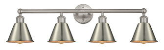Edison Four Light Bath Vanity in Brushed Satin Nickel (405|616-4W-SN-M8-SN)