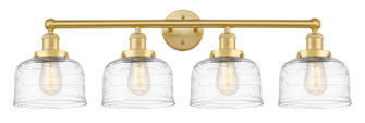 Edison Four Light Bath Vanity in Satin Gold (405|616-4W-SG-G713)