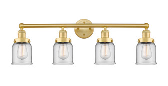 Edison Four Light Bath Vanity in Satin Gold (405|616-4W-SG-G52)