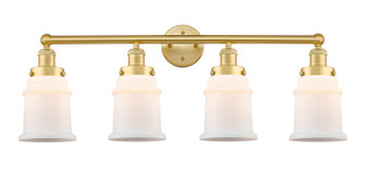 Edison Four Light Bath Vanity in Satin Gold (405|616-4W-SG-G181)