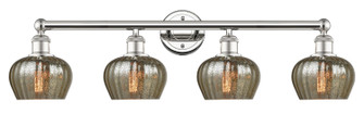 Edison Four Light Bath Vanity in Polished Nickel (405|616-4W-PN-G96)