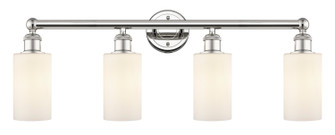 Edison Four Light Bath Vanity in Polished Nickel (405|616-4W-PN-G801)