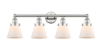 Edison Four Light Bath Vanity in Polished Nickel (405|616-4W-PN-G61)