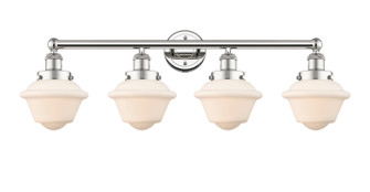 Edison Four Light Bath Vanity in Polished Nickel (405|616-4W-PN-G531)