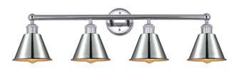 Edison Four Light Bath Vanity in Polished Chrome (405|616-4W-PC-M8-PC)