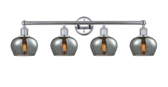 Edison Four Light Bath Vanity in Polished Chrome (405|616-4W-PC-G93)