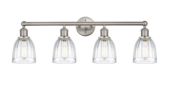 Edison Four Light Bath Vanity in Polished Chrome (405|616-4W-PC-G442)