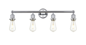 Edison Four Light Bath Vanity in Polished Chrome (405|616-4W-PC)