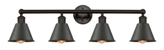 Edison Four Light Bath Vanity in Oil Rubbed Bronze (405|616-4W-OB-M8-OB)