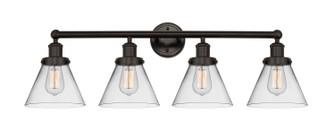 Edison Four Light Bath Vanity in Oil Rubbed Bronze (405|616-4W-OB-G42)