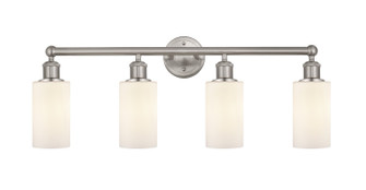 Edison Four Light Bath Vanity in Matte Black (405|616-4W-BK-G802)