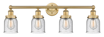Edison Four Light Bath Vanity in Brushed Brass (405|616-4W-BB-G54)