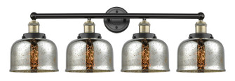 Edison Four Light Bath Vanity in Black Antique Brass (405|616-4W-BAB-G78)
