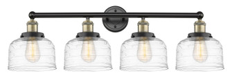 Edison Four Light Bath Vanity in Black Antique Brass (405|616-4W-BAB-G713)