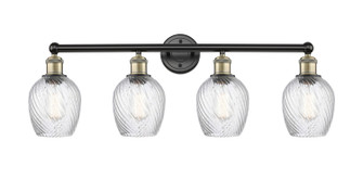 Edison Four Light Bath Vanity in Black Antique Brass (405|616-4W-BAB-G292)