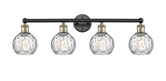 Edison Four Light Bath Vanity in Black Antique Brass (405|616-4W-BAB-G1215-6)