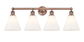 Edison Four Light Bath Vanity in Antique Copper (405|616-4W-AC-GBC-81)