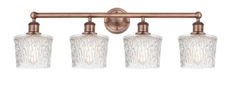 Edison Four Light Bath Vanity in Antique Copper (405|616-4W-AC-G402)