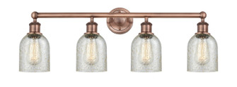 Edison Four Light Bath Vanity in Antique Copper (405|616-4W-AC-G259)