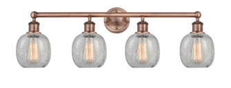 Edison Four Light Bath Vanity in Antique Copper (405|616-4W-AC-G105)