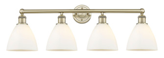 Edison Four Light Bath Vanity in Antique Brass (405|616-4W-AB-GBD-751)