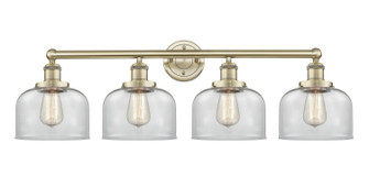 Edison Four Light Bath Vanity in Antique Brass (405|616-4W-AB-G72)