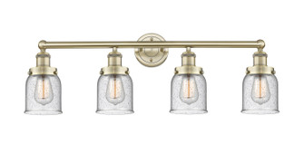 Edison Four Light Bath Vanity in Antique Brass (405|616-4W-AB-G54)